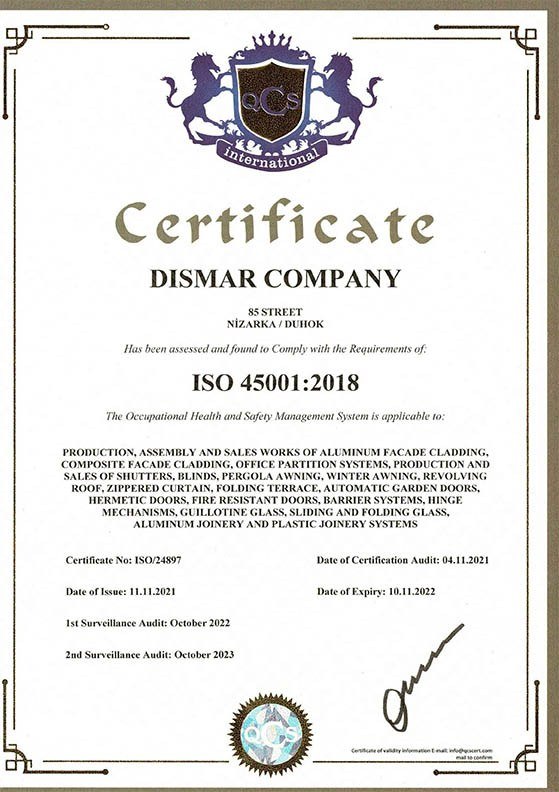 ISO 45001:2018
